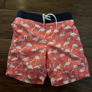 Toddler flamingo bathing suit, size 2T
